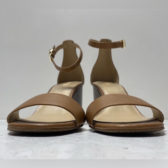 Michael Kors Brown Wedge Sandals - Picture 2 of 9
